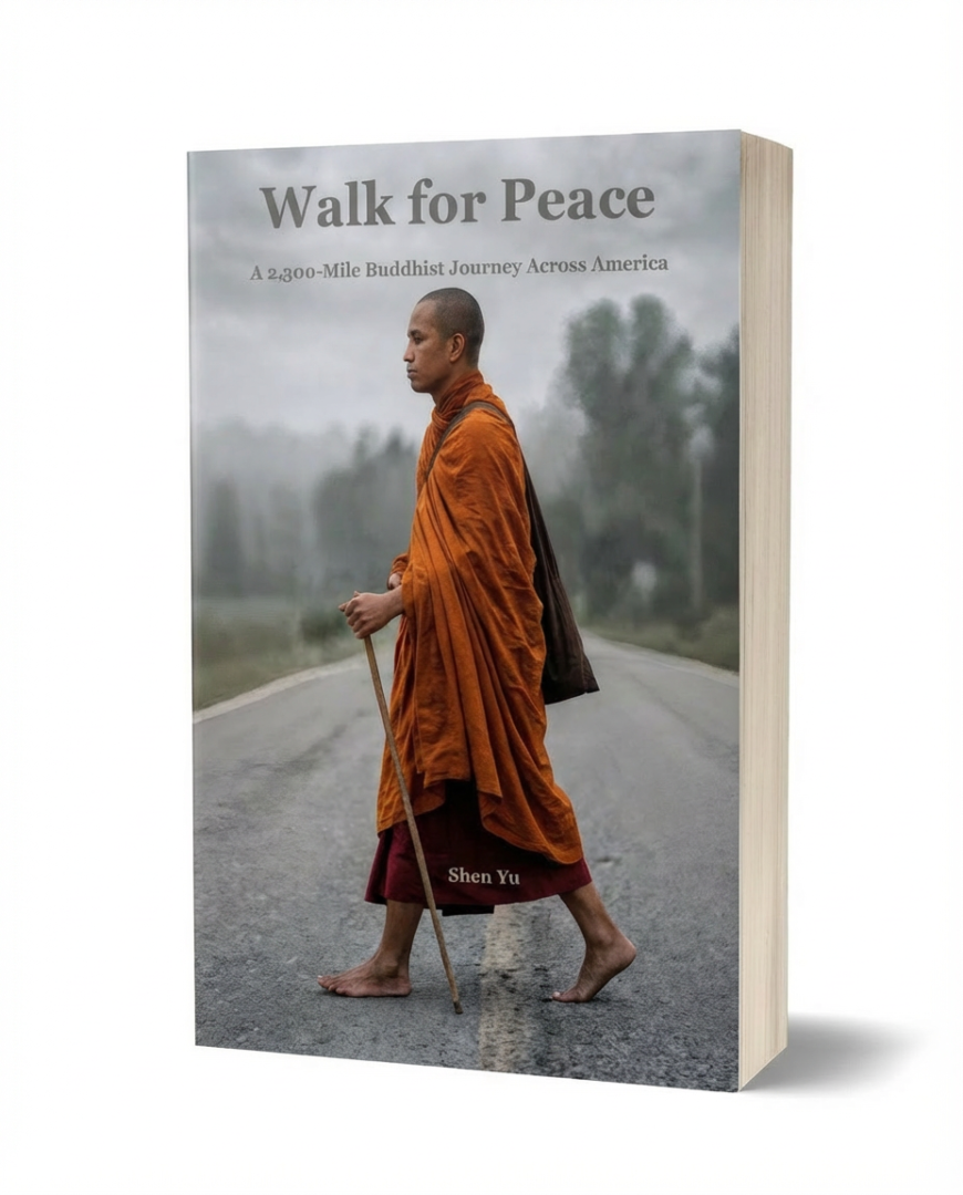 The Footsteps of a Buddhist Monk